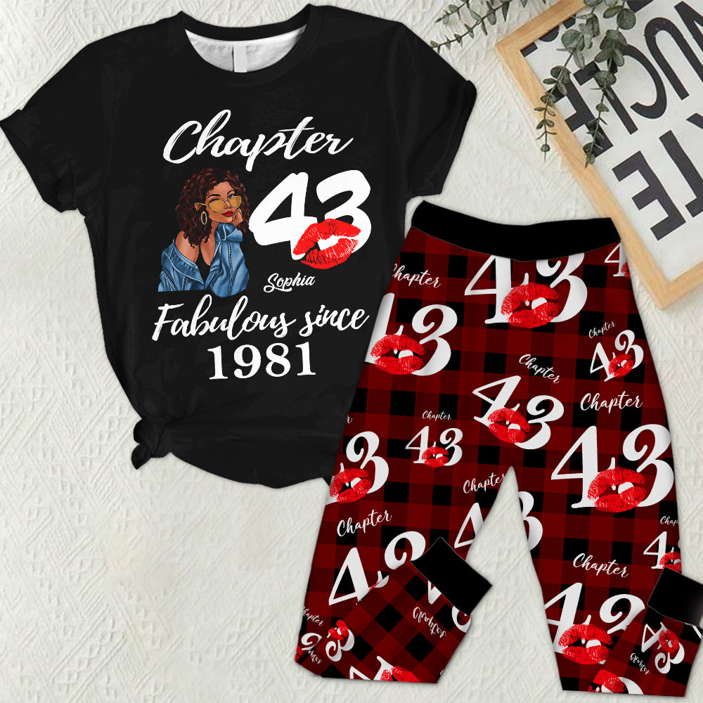 Premium Pajamas Set - Gift Ideas For 43rd Birthday, 1981 Birthday Gifts Ideas, Gift Ideas 43rd Birthday Woman-HCT