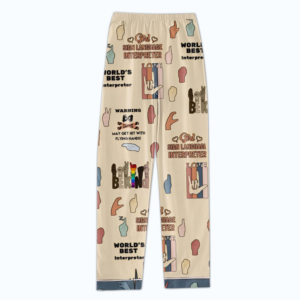Personalized Women's Pajama Set, Gift For Teacher - Love Teacher Life Gift