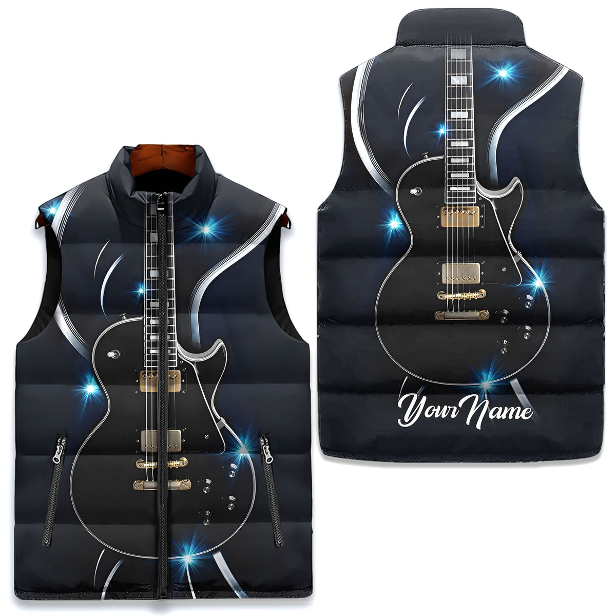 Puffer Vest - Personalized Gift Ideas For Guitar Lovers