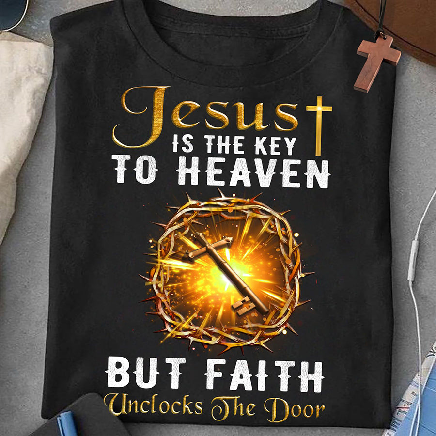 Jesus Shirts, Jesus Saved My Life Shirt, Faith Shirt, Christian Shirts, Faith Lover, Jesus Gift Unisex Cotton T Shirt