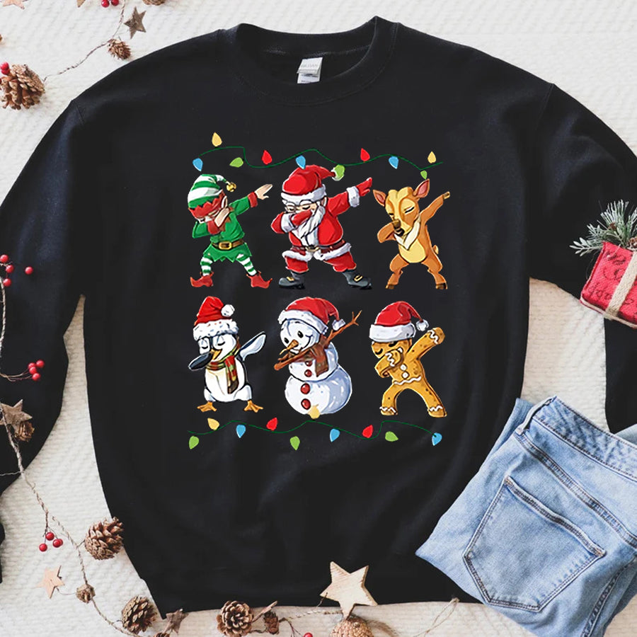Funny adult christmas shirts, Dab christmas t shirt, Snowman christmas t shirt, funny christmas t shirts, best christmas gifts unisex shirt