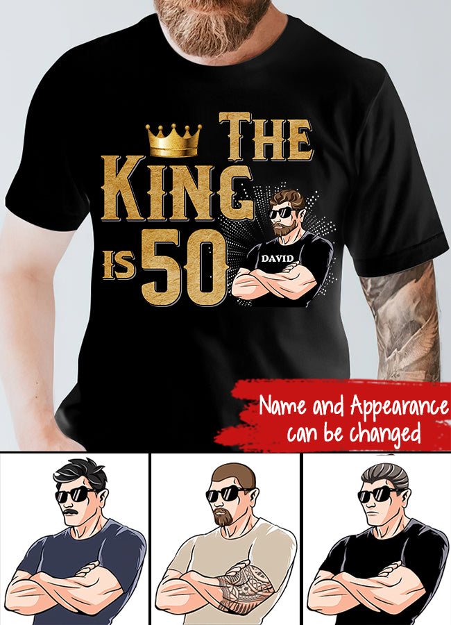 50th Birthday Shirts, Custom Birthday Shirts, Turning 50 Shirt, Gifts For Men Turning 50, 50 And Fabulous Shirt, 1973 Shirt, 50th Birthday Shirts For Him