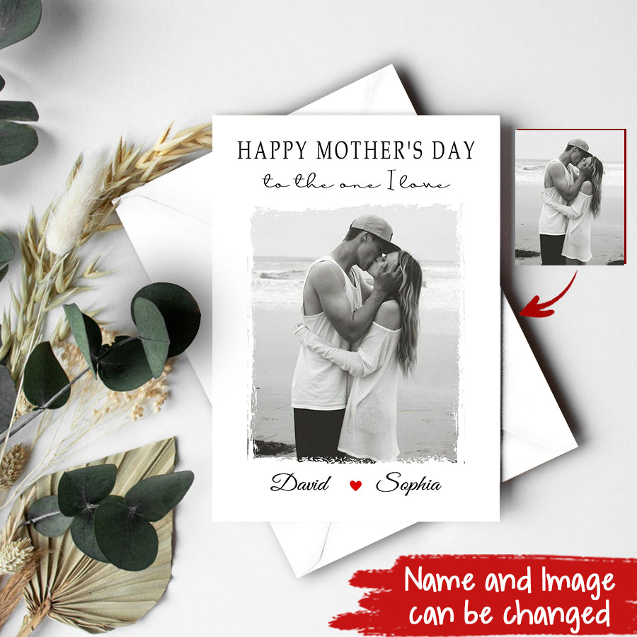 Custom Mothers Day Card, Mothers Day Card For Wife, Mother's Day Gift Cards,  Happy Mothers Day Card, Mothers Day Card From Husband, Mother Day Gift