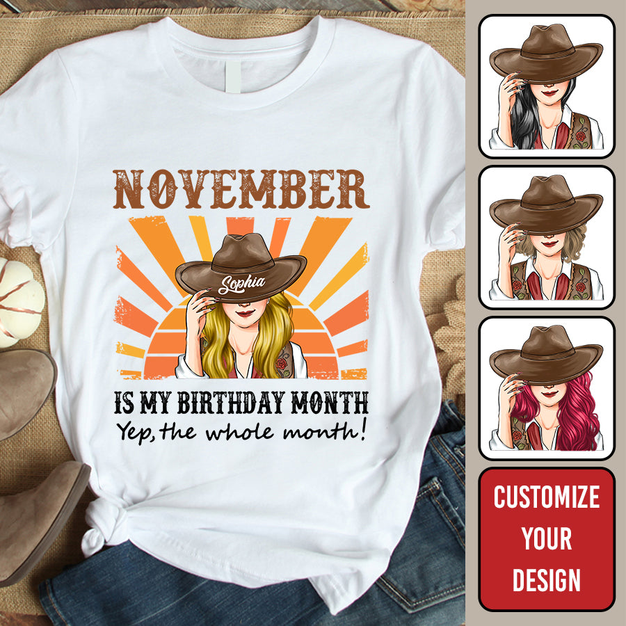 October Birthday Shirt, Custom Birthday Shirt, Queens are Born In October, October Birthday Shirts For Woman, October Birthday Gifts