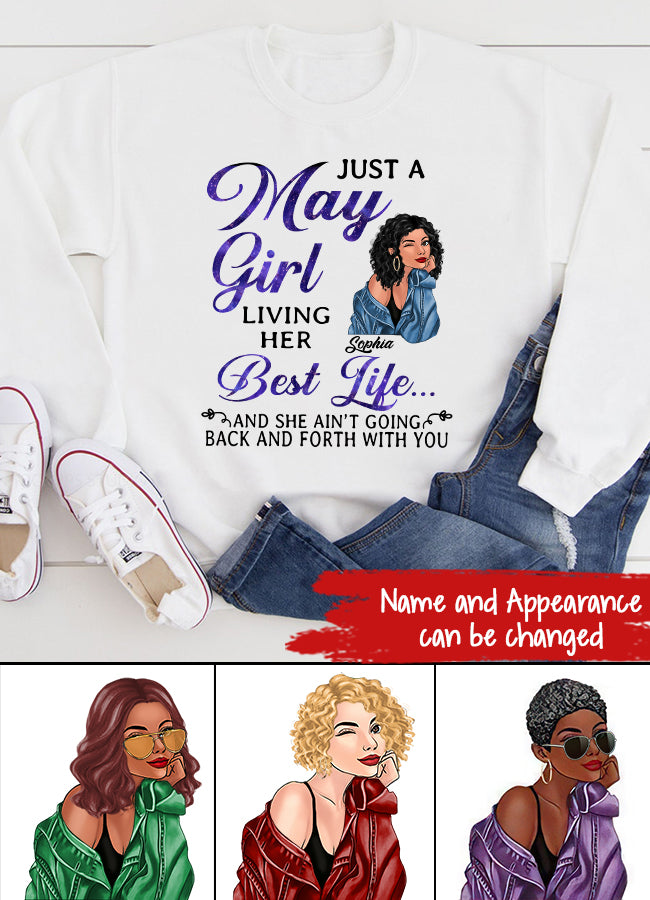 May Birthday Shirt, Custom Birthday Shirt, Queens Born In May, May Birthday Gifts, May Shirts For Woman