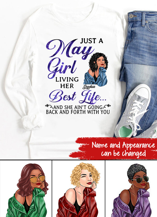 May Birthday Shirt, Custom Birthday Shirt, Queens Born In May, May Birthday Gifts, May Shirts For Woman