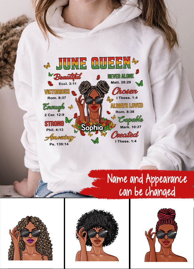 Personalized Shirt - Juneteenth T Shirt, Black Women&#39;s Juneteenth t shirt, Juneteenth shirt ideas, Black History Gift For Black Woman