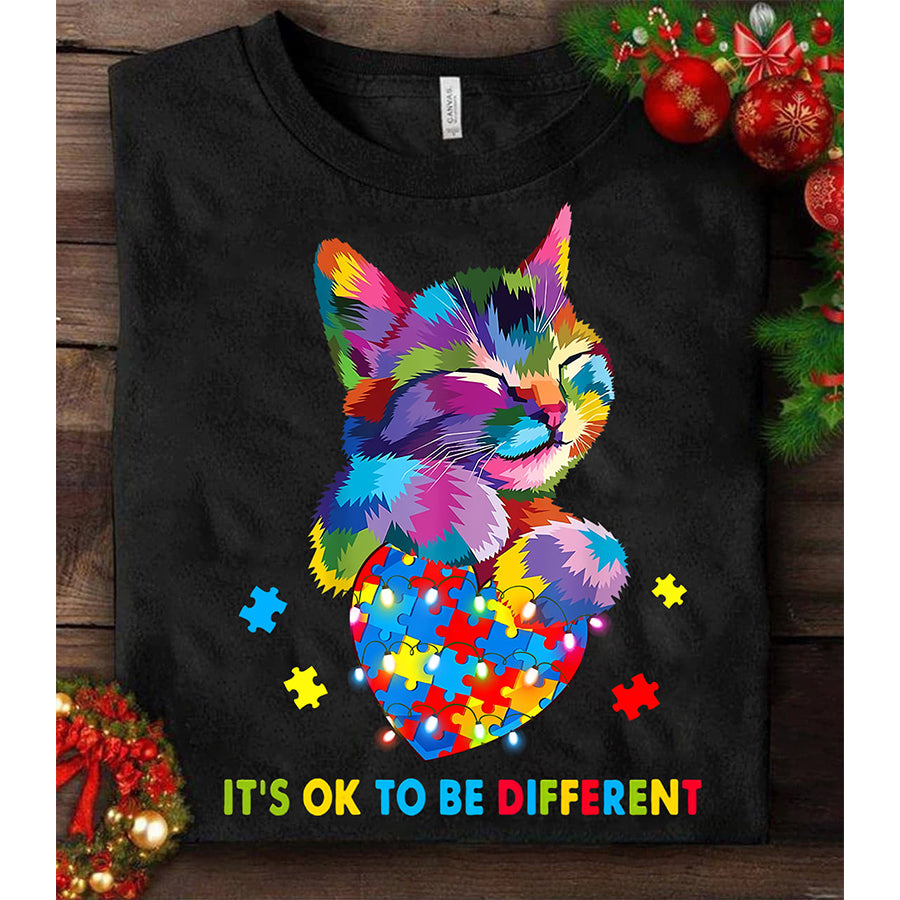 Autism Awareness Shirts, Autism T Shirts, It' s OK To Be Different Shirt, Autism Shirts For Family, Autism Acceptance Shirt,