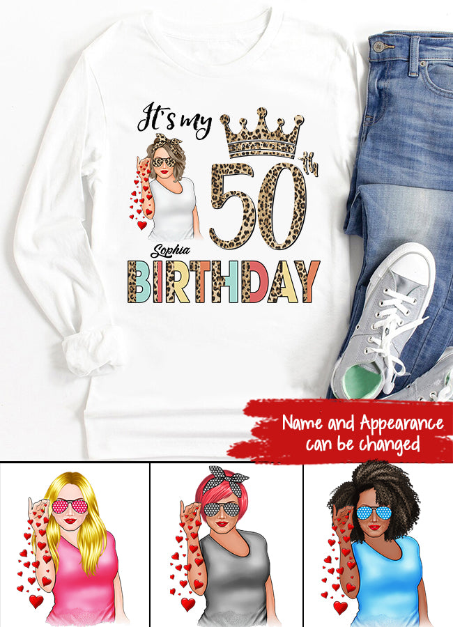50th Birthday Shirts, Custom Birthday Shirts, Turning 50 Shirt, Women Turning 50 and Fabulous Shirt, 1973 Shirt, Best Gifts for Women Turning 50.