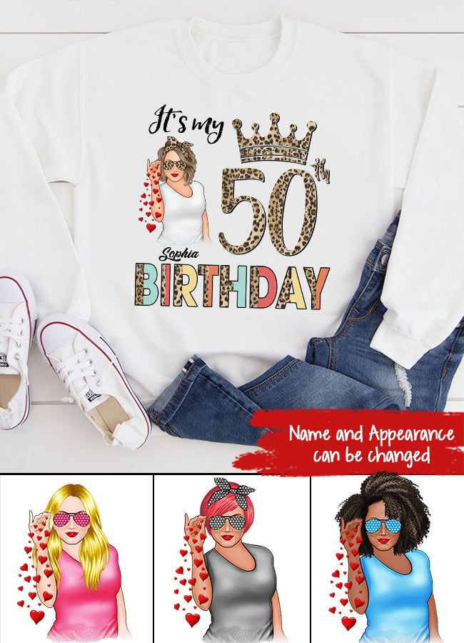 50th Birthday Shirts, Custom Birthday Shirts, Turning 50 Shirt, Women Turning 50 and Fabulous Shirt, 1973 Shirt, Best Gifts for Women Turning 50.