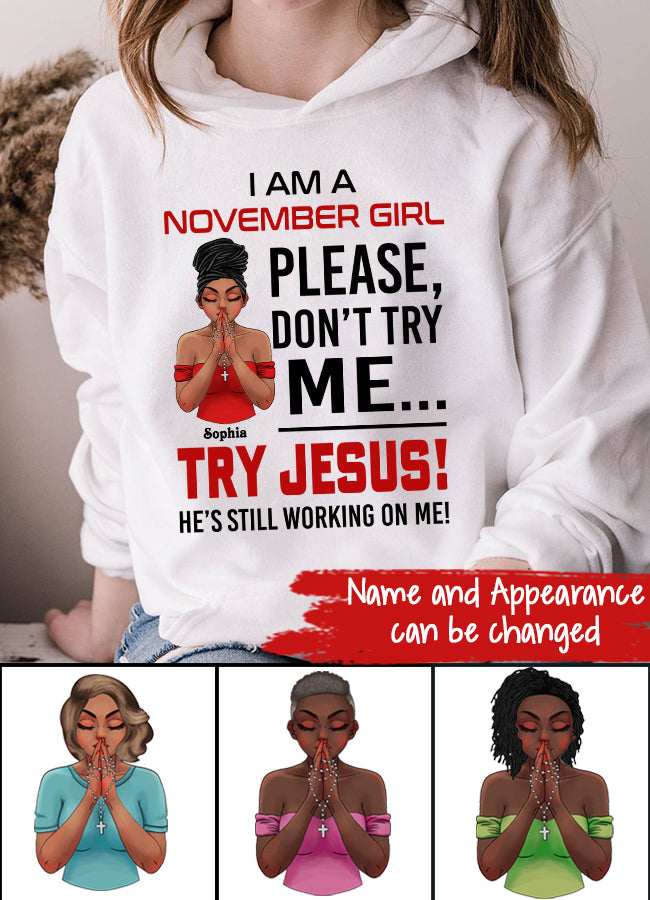 Custom November Birthday Shirt For Woman, Queens are Born In November Gifts, Melanin Afro Woman Shirt, Black Girl Tee, Afro Queen Gift