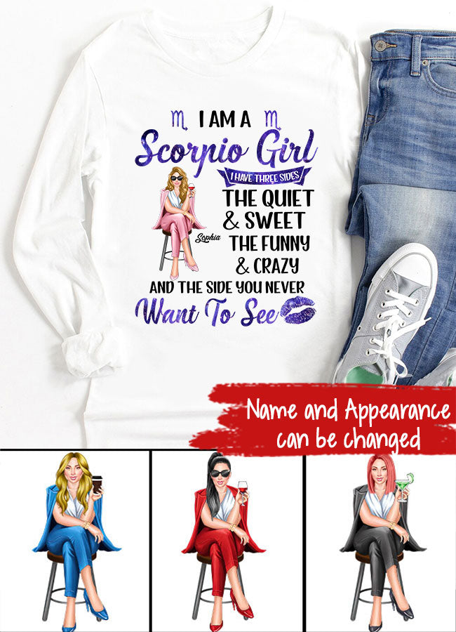 Custom Birthday Shirt, Scorpio Zodiac t shirt, Scorpio Birthday shirt, Scorpio t shirts for ladies, Scorpio queen t shirt, Scorpio Queen Birthday shirt