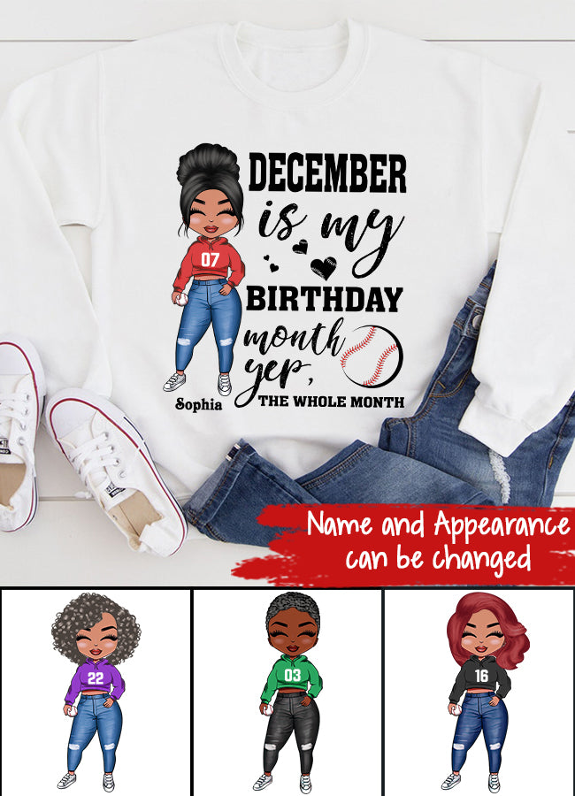 December Birthday Shirt, Custom Birthday Shirt, Queens Are Born In December, December Birthday Shirts For Woman, December Birthday Gifts