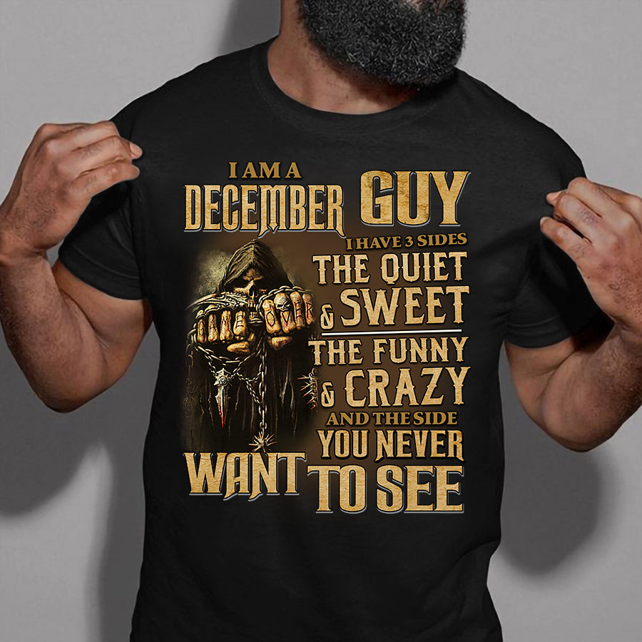 December Birthday Shirt, Kings are Born In December, December Birthday Shirts For Men, December Birthday Gifts, December Is My Birthday Month, Yep The Whole Month