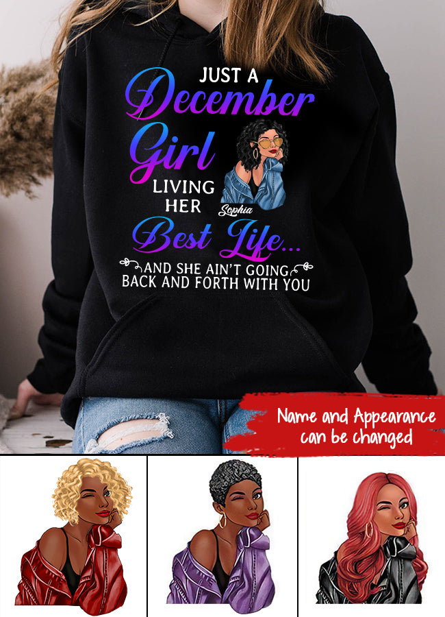 Custom December Birthday Shirt For Woman, Queens Are Born In December Gifts, Melanin Afro Woman Shirt, Black Girl Tee, Afro Queen Gift