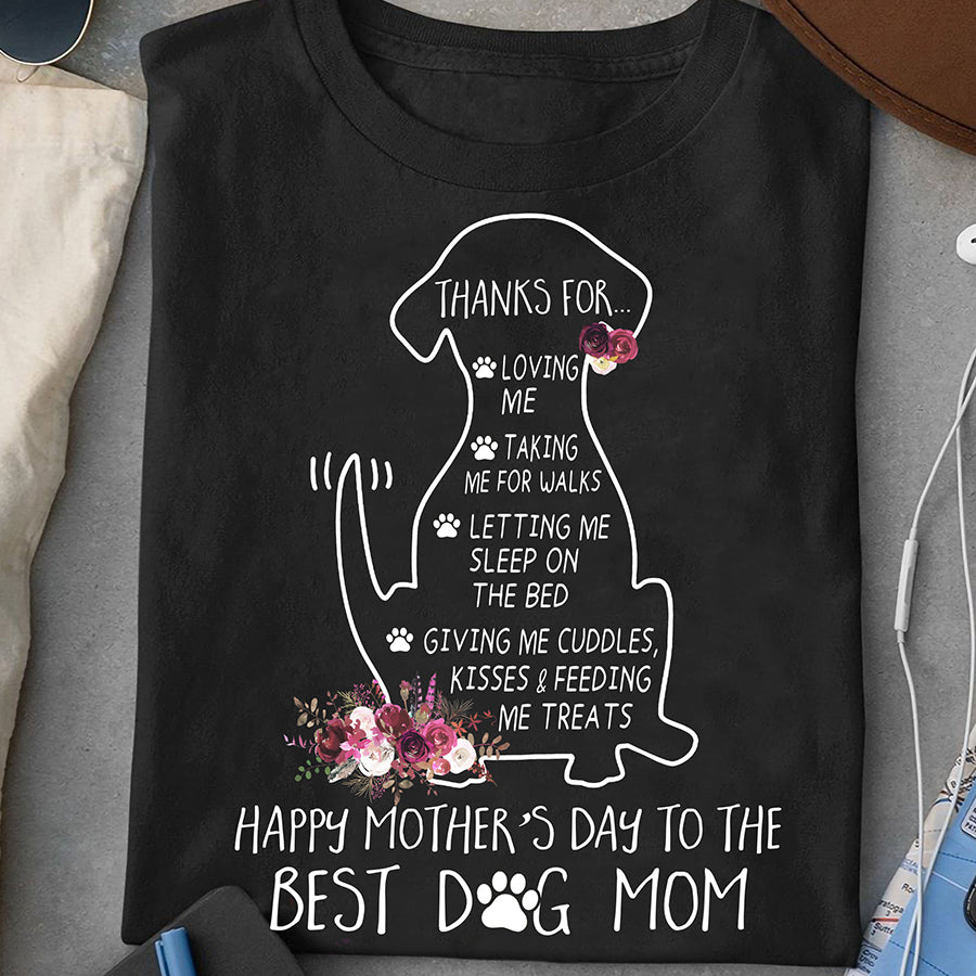Happy Mother Day Shirt, Mother&#39;s Day T Shirt, Dog Mom Shirt, Dog Mom Gifts, Mother&#39;s Day Tee Shirts, Mother Day Gift