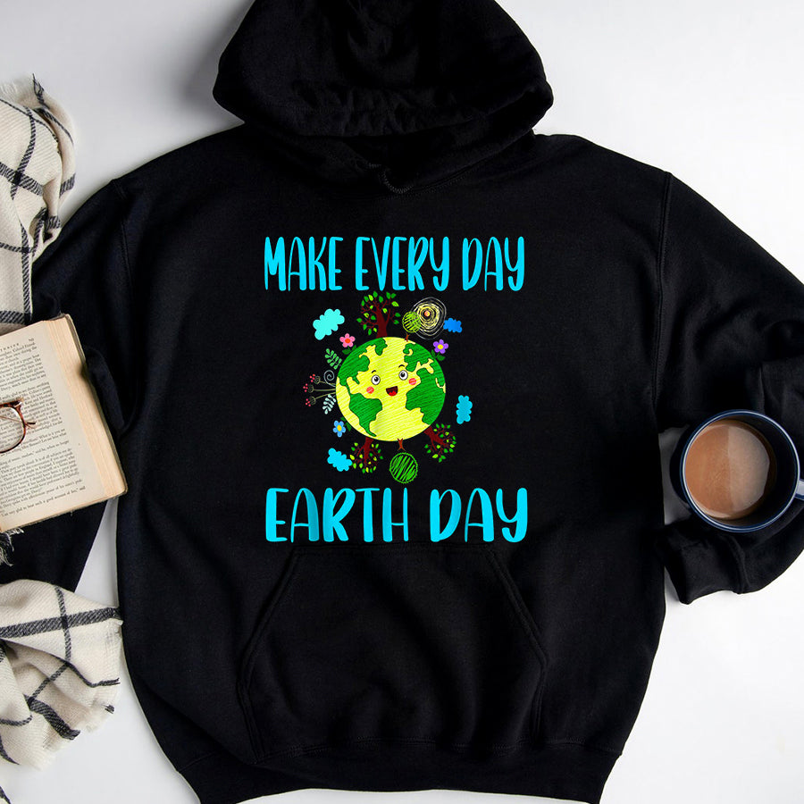 Earth Day Everyday Shirt Earth Day 2022 Make Every Day Earth Day Teacher Funny T-Shirt Save The Planet Shirts