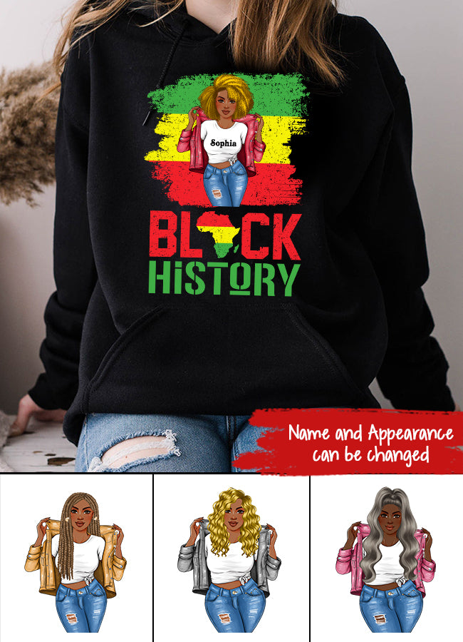 I Am Black History - Black History Month &amp; Pride Gift T-Shirt