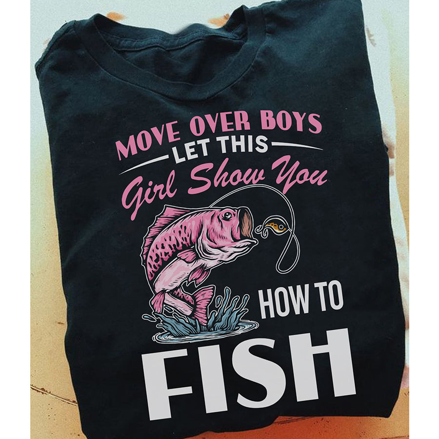 Fish T Shirts, Best Fishing Shirts, Funny Fishing T shirts, Fishing Lover Unisex Cotton T Shirt