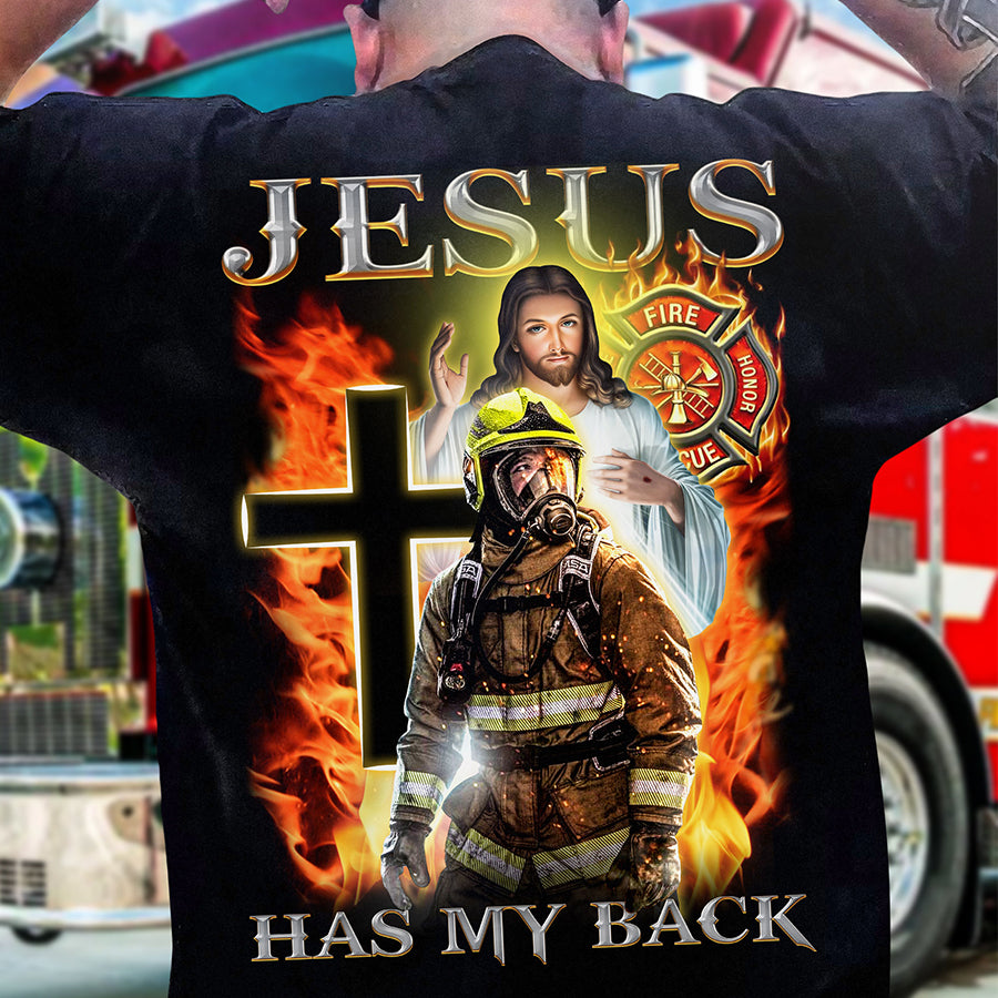 Jesus Shirts, Firefighter T Shirts, Christian Shirts, Fireman Shirt, God Lover, Jesus Gift Shirt For Men