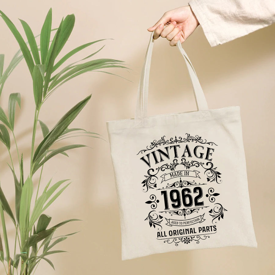 60th Birthday, Fabulous Since 1962 Turning 60 Birthday, Gifts For Women Turning 60, 60 And Fabulous Tote Bag - Birthday Gift For Her, Girl, Woman