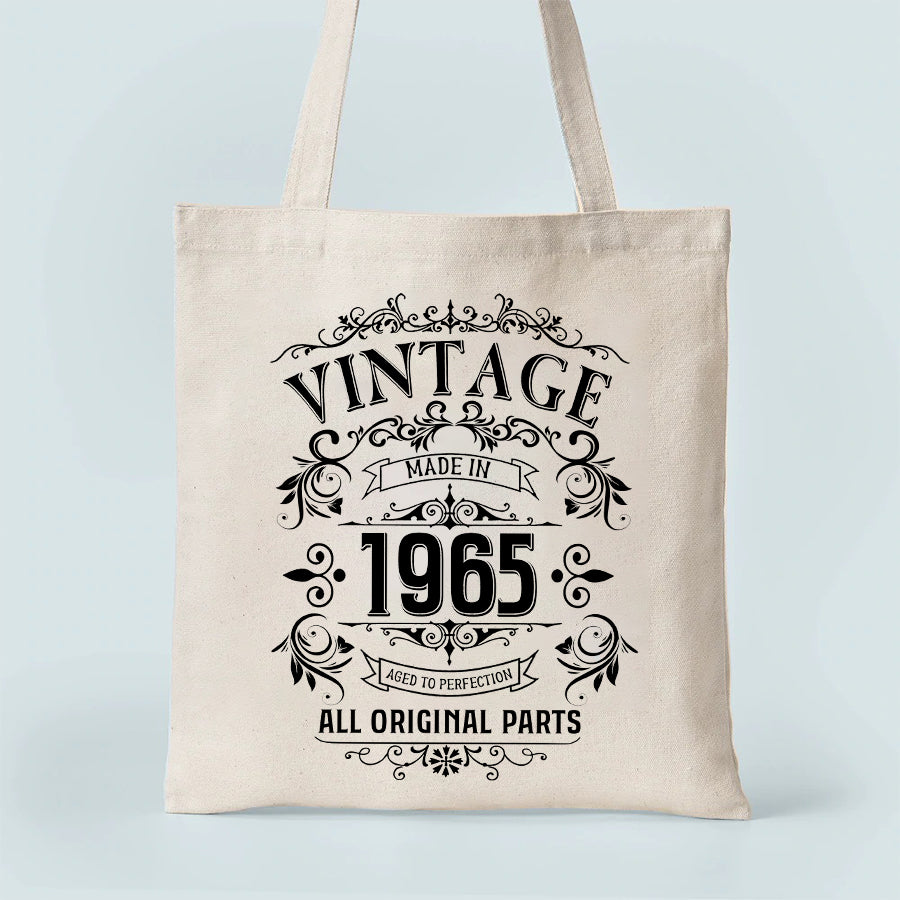 57th Birthday, Fabulous Since 1965 Turning 57 Birthday, Gifts For Women Turning 57, 57 And Fabulous Tote Bag - Birthday Gift For Her, Girl, Woman