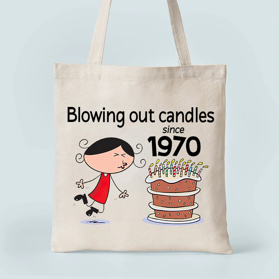 52nd Birthday, Fabulous Since 1970 Turning 52 Birthday, Gifts For Women Turning 52, 52 And Fabulous Tote Bag - Birthday Gift For Her, Girl, Woman