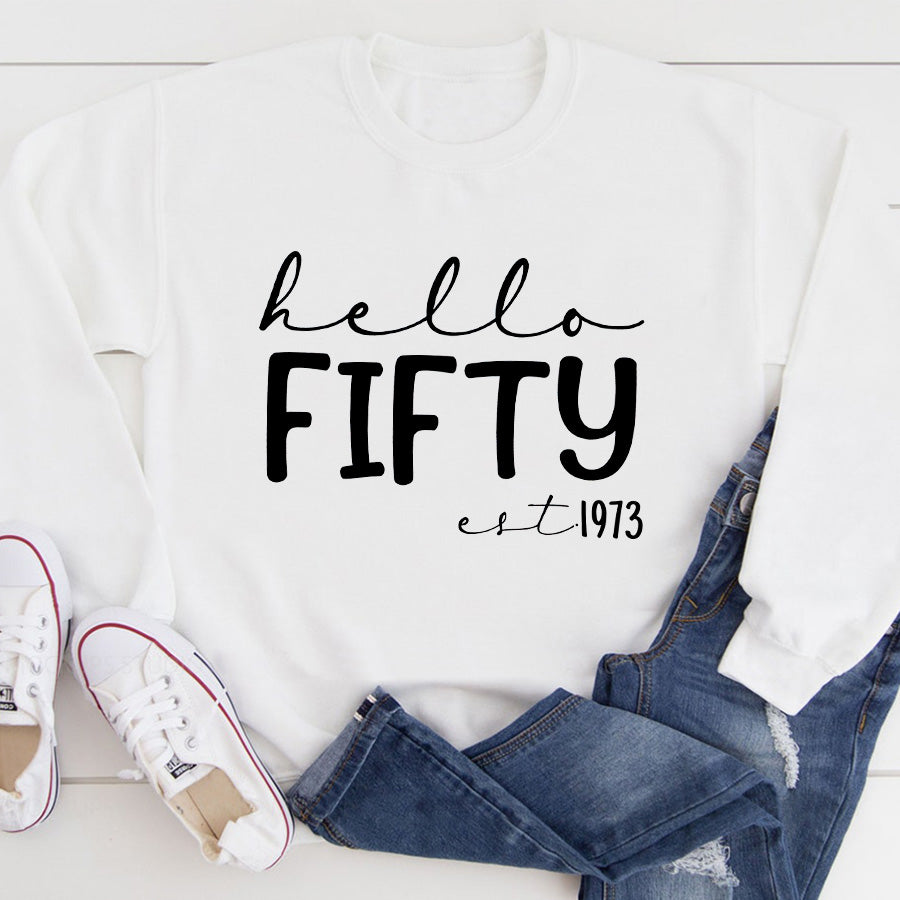 50th Birthday Shirts, Custom Birthday Shirts, Turning 50 Shirt, Gifts For Women Turning 50, 50 And Fabulous Shirt, 1973 Shirt, 50th Birthday Shirts For Her, Vintage 1973 Limited Edition