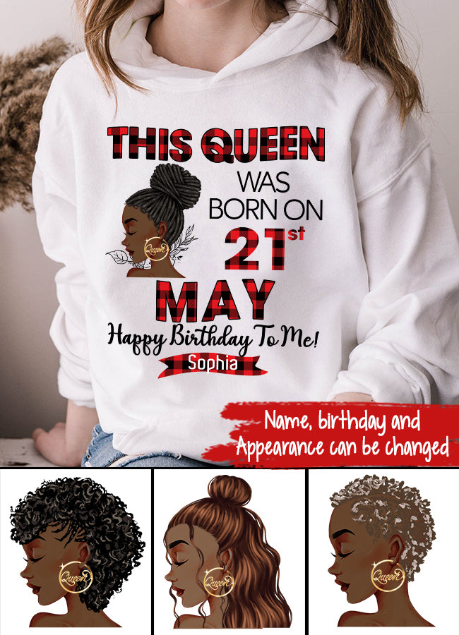 May Birthday Shirt, Custom Birthday Shirt, Queens Born In May, May Birthday Gifts, May Shirts For Woman