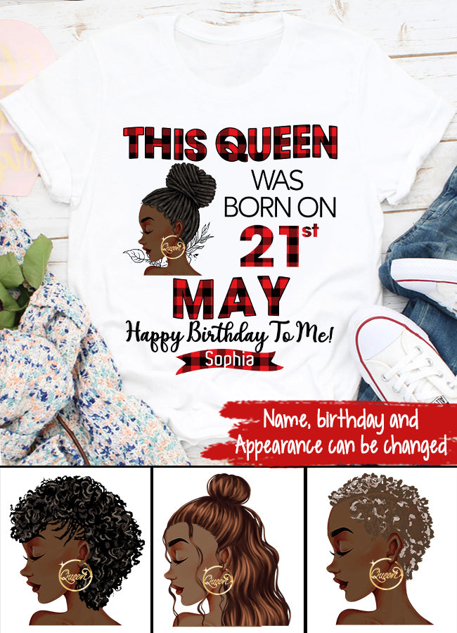 May Birthday Shirt, Custom Birthday Shirt, Queens Born In May, May Birthday Gifts, May Shirts For Woman