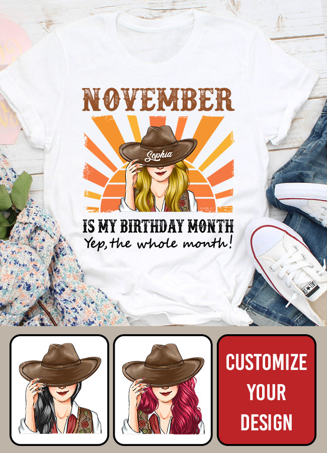 October Birthday Shirt, Custom Birthday Shirt, Queens are Born In October, October Birthday Shirts For Woman, October Birthday Gifts