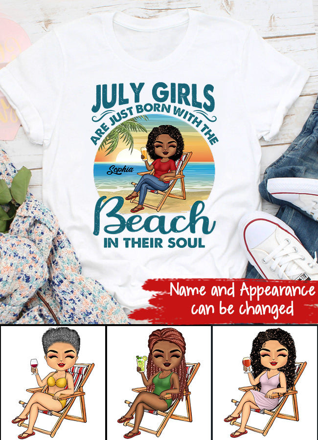July Birthday Shirt, Custom Birthday Shirt, Queens Born In July, July Birthday Gifts, July Shirts For Woman