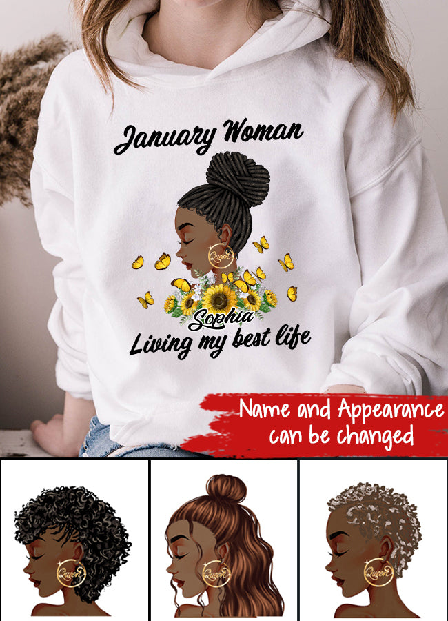 January Birthday Shirt, Custom Birthday Shirt, Queens was Born In January, January Birthday Shirts For Woman, January Birthday Gifts