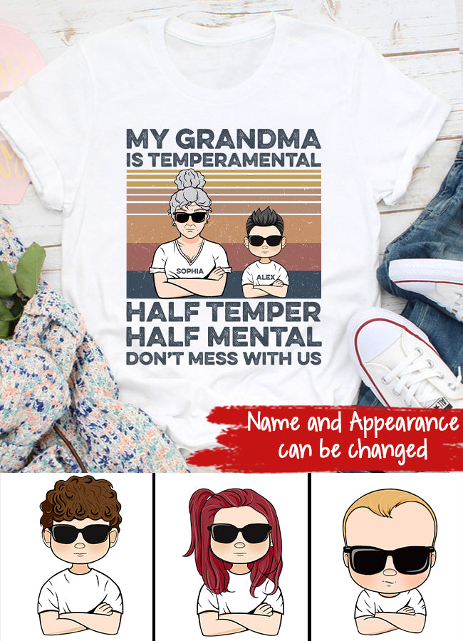 Grandma Shirt, Personalized Grandma Shirts, Nana Shirt, Grandma Shirts With Grandkids Names, Mimi Shirt, Gift for Grandma