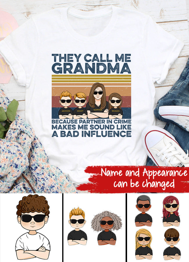 Grandma Shirt, Personalized Grandma Shirts, Nana Shirt, Grandma Shirts With Grandkids Names, Mimi Shirt, Gift for Grandma