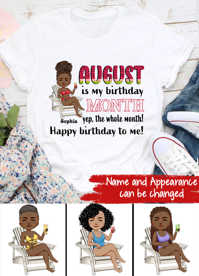 August Birthday Shirt, Custom Birthday Shirt, Queens are Born In August, August Birthday Shirts For Woman, August Birthday Gifts