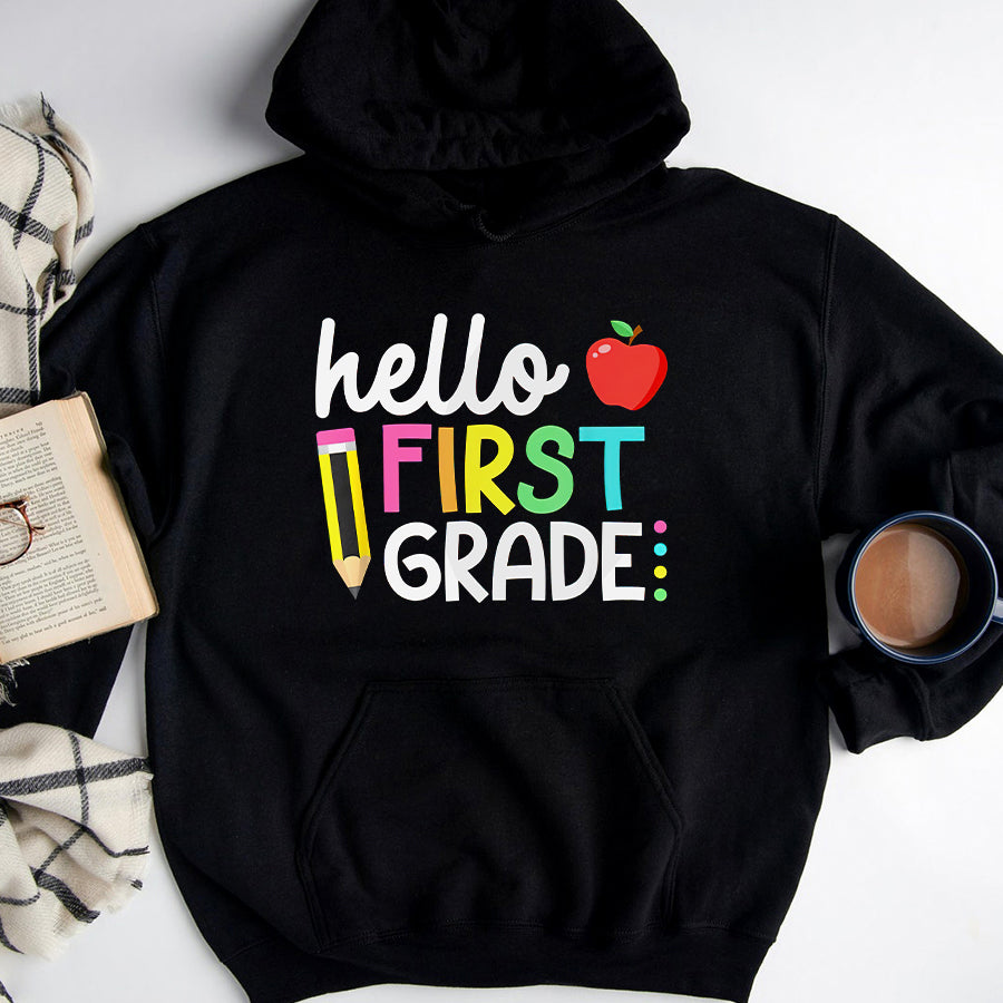 Happy First Day Shirts Happy First Day Let&#39;s Do This Welcome Back To School Teacher T-Shirt