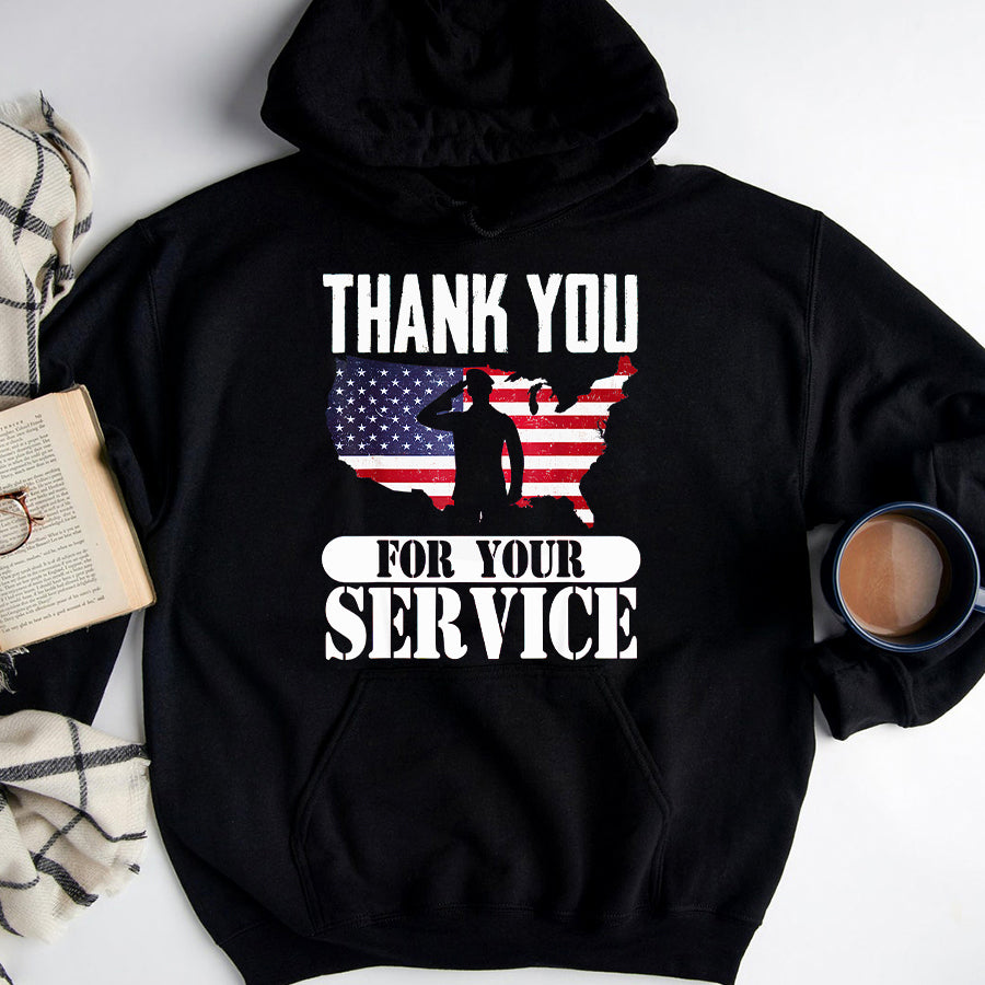 Patriot Day 2022 Shirt 911 Memorial Shirts Thank You For Your Service Patriotic Veterans Day T-Shirt