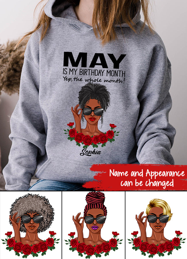 May Birthday Shirt, Custom Birthday Shirt, Queens Born In May, May Birthday Gifts, May Shirts For Woman