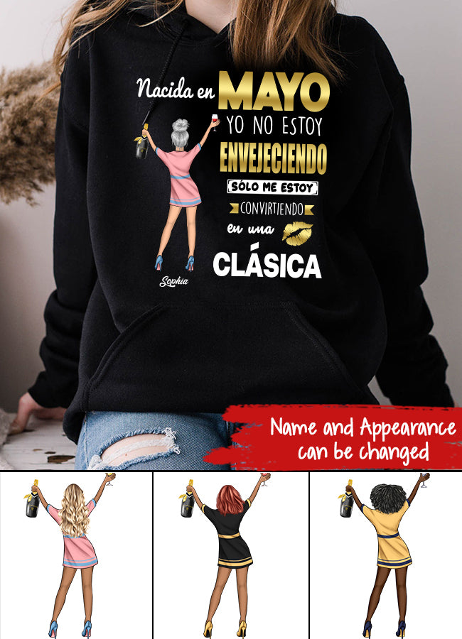 Camisa De Cumpleaños De Mayo, Camisa De Cumpleaños Personalizada, Reinas Nacidas En Mayo, Regalos De Cumpleaños De Mayo, Camisas De Mayo Para Mujeres