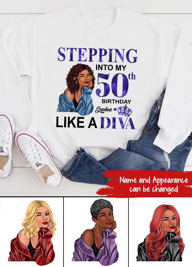 50th Birthday Shirts, Custom Birthday Shirts, Turning 50 Shirt, Gifts For Women Turning 50, 50th Birthday Shirts For Her - HCT