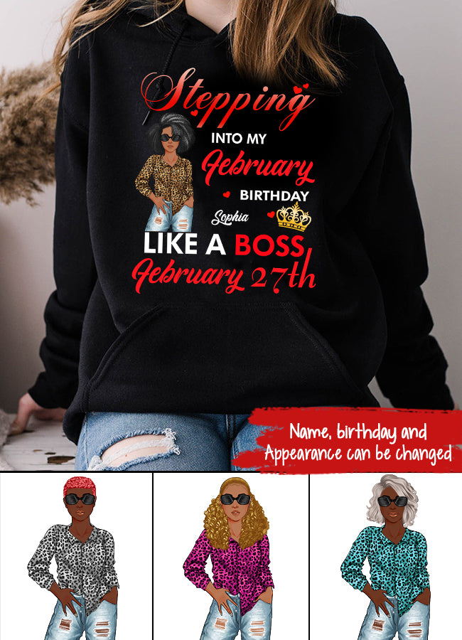 February Birthday Shirt, Custom Birthday Shirt, Queens Born In February, February Birthday Gifts, February shirts for Woman