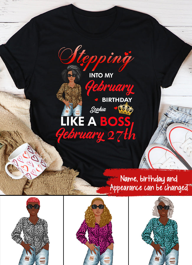February Birthday Shirt, Custom Birthday Shirt, Queens Born In February, February Birthday Gifts, February shirts for Woman