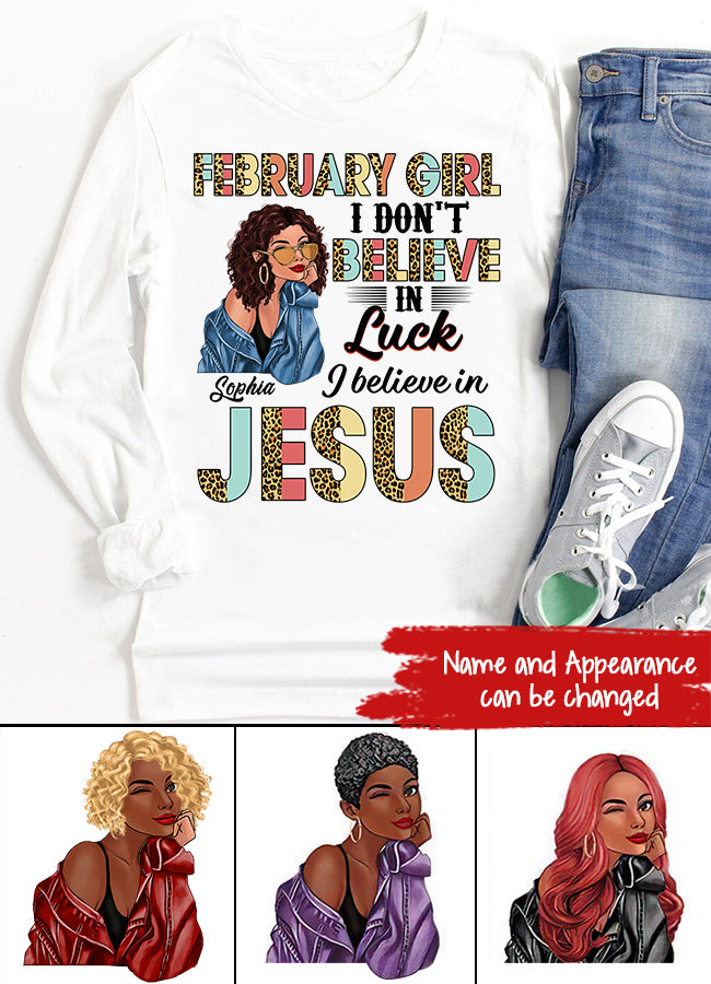 Custom February Birthday Shirt For Woman, Queens Are Born In February Gifts, Melanin Afro Woman Shirt, Black Girl Tee, Afro Queen Gift