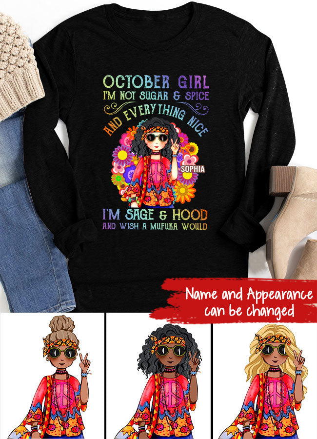 October Birthday Shirt, Custom Birthday Shirt, Queens are Born In October, October Birthday Shirts For Woman, October Birthday Gifts