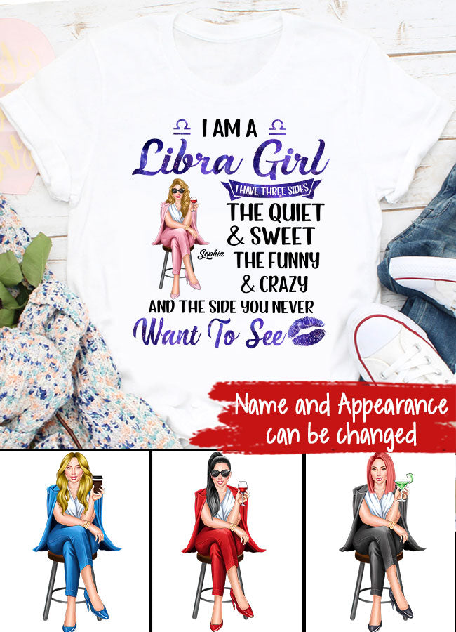 Custom Birthday Shirt, Libra Zodiac t shirt, Libra Birthday shirt, Libra t shirts for ladies, Libra queen t shirt, Libra Queen Birthday Shirt