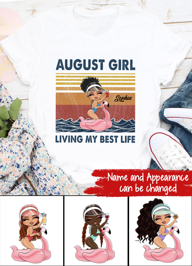 August Birthday Shirt, Custom Birthday Shirt, Queens are Born In August, August Birthday Shirts For Woman, August Birthday Gifts