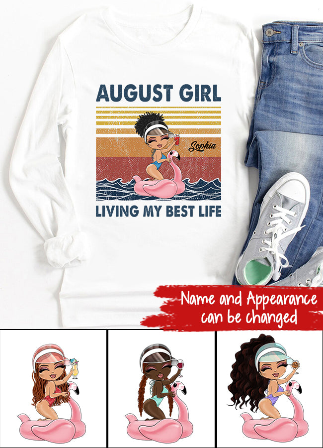 August Birthday Shirt, Custom Birthday Shirt, Queens are Born In August, August Birthday Shirts For Woman, August Birthday Gifts