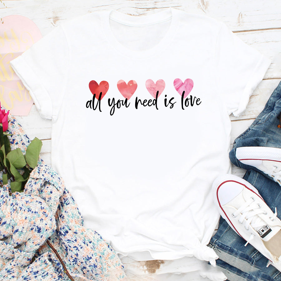 Cute Valentines Day Shirts, Matching T Shirts For Couples, Love Valentine Shirt, His And Her Valentine Shirts, Couple Shirt, Husband And Wife Shirt
