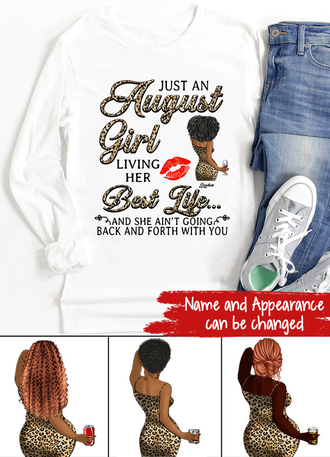 August Birthday Shirt, Custom Birthday Shirt, Queens are Born In August, August Birthday Shirts For Woman, August Birthday Gifts